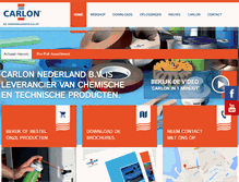 Tablet Screenshot of carlon.nl